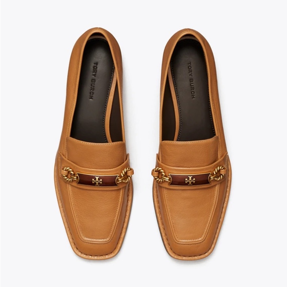 New Tory Burch Perrine leather loafers 9